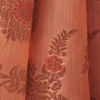 Cherry Peach Patterned Saree