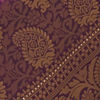 Berry Wine Patterned Saree