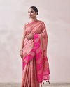 Rani Zari Weaved Saree