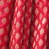 Rani Pink Patterned Saree