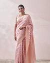 Light Pink Printed Saree