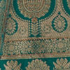 Rama Green Patterned Saree