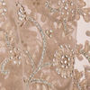 Light Beige Stone Embroidered Saree