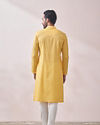 Manyavar Men Sunny Yellow Kurta Set