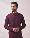 Berry Wine Kurta Set