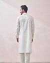 Off White Kurta Set image number 4