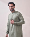 Moss Green Kurta Set