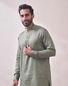 Moss Green Kurta Set image number 0