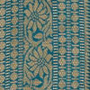 Turquoise Blue Zari Weaved Saree