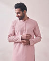 Rani Pink Kurta Set image number 0