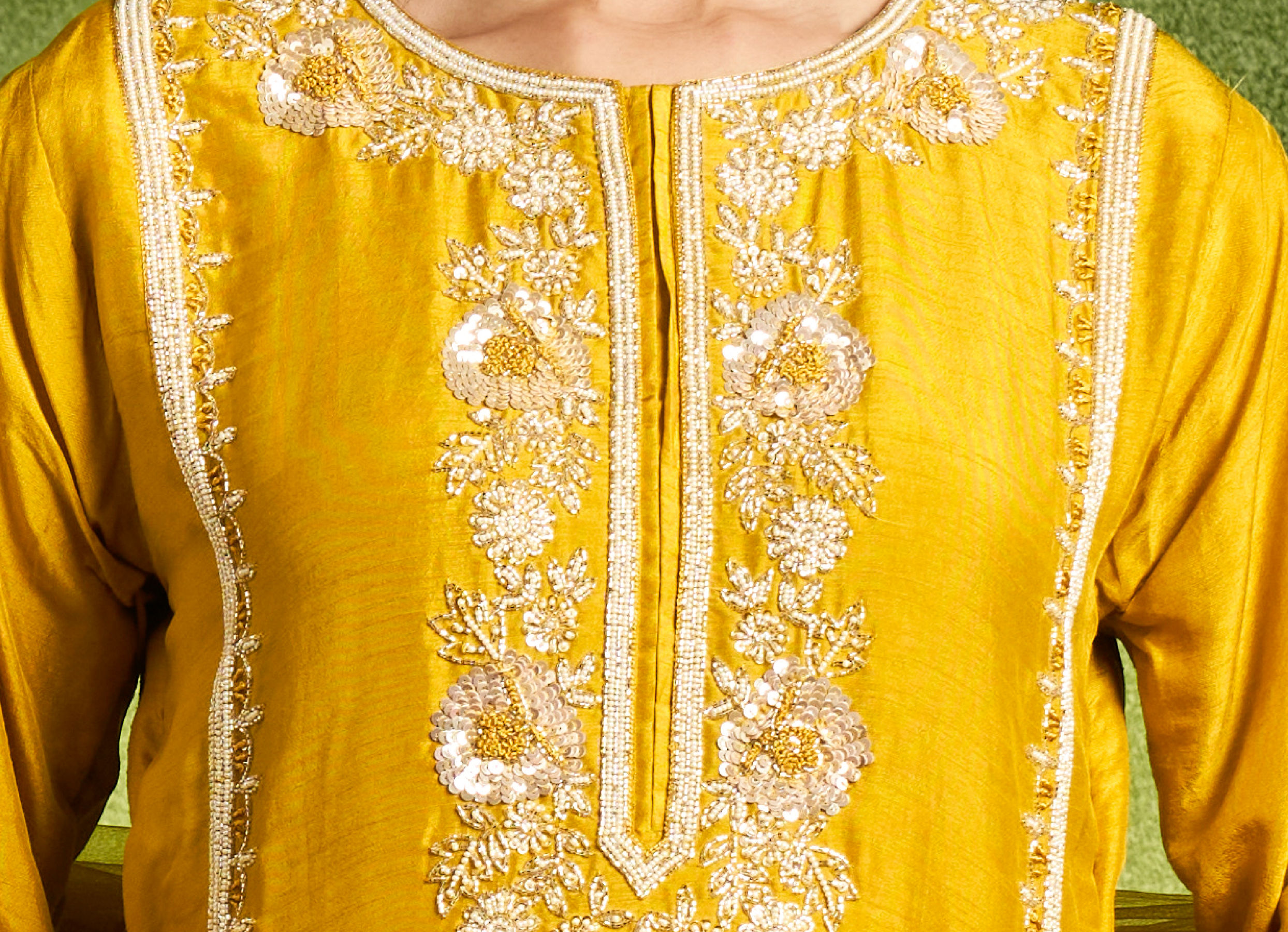 Twamev Women Emerald Elegance Stitched Suit