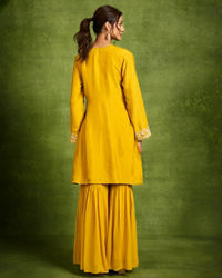 Twamev Women Emerald Elegance Stitched Suit