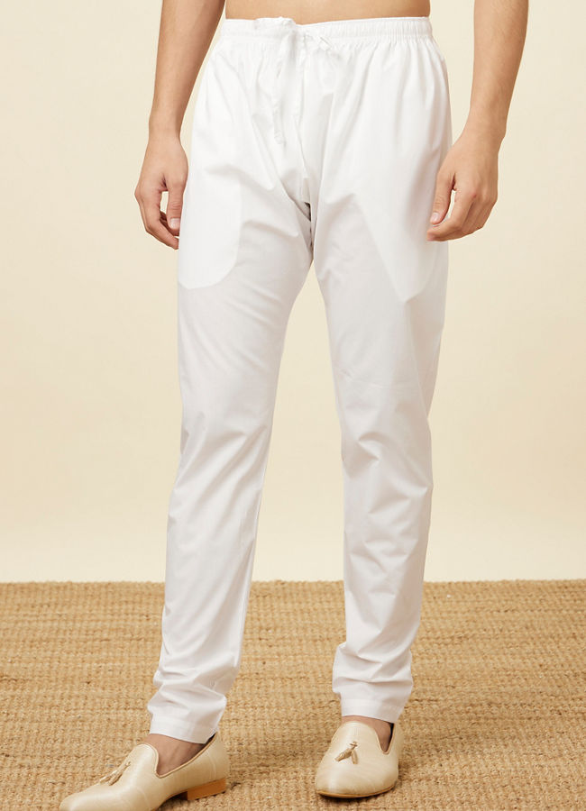 White pencil online pants