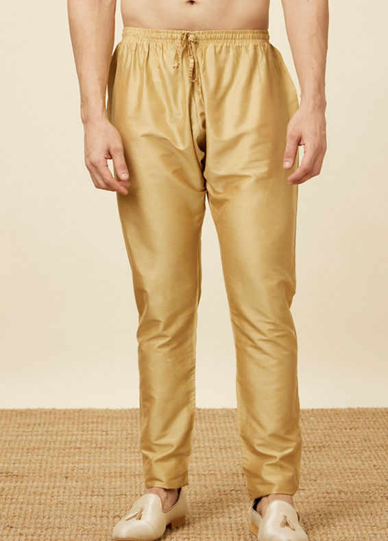 Manyavar Men Beige Colour Pant