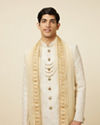 Sober Biscuit Color Sherwani Suit
