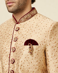 Manyavar Men Royal Silk Indian Sherwani