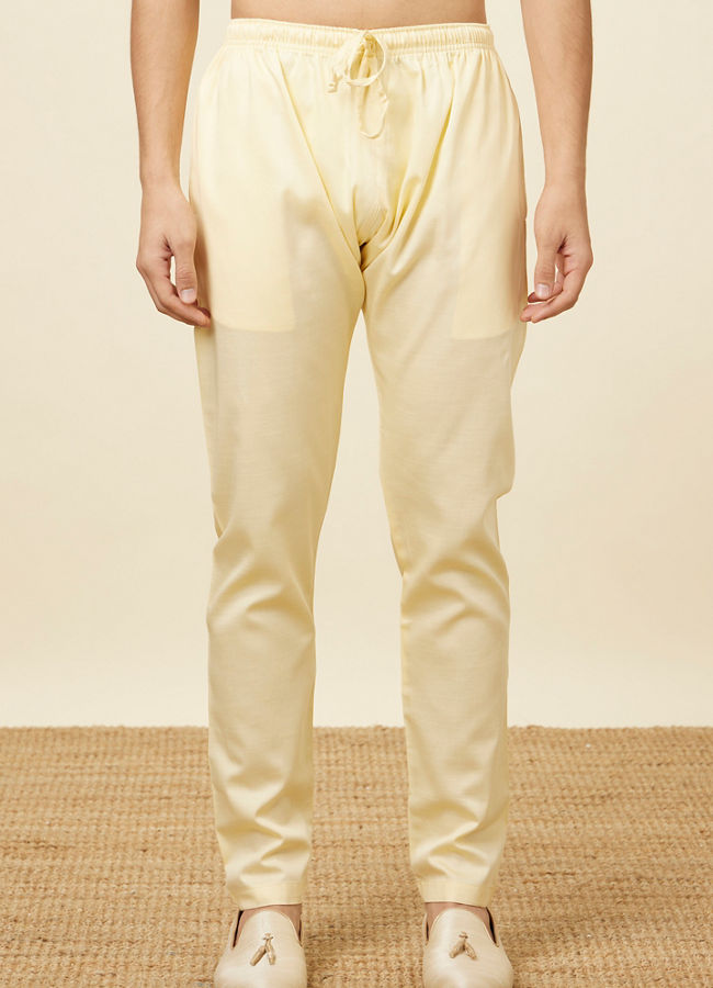 Manyavar Men Sober Biscuit Shade Patiala