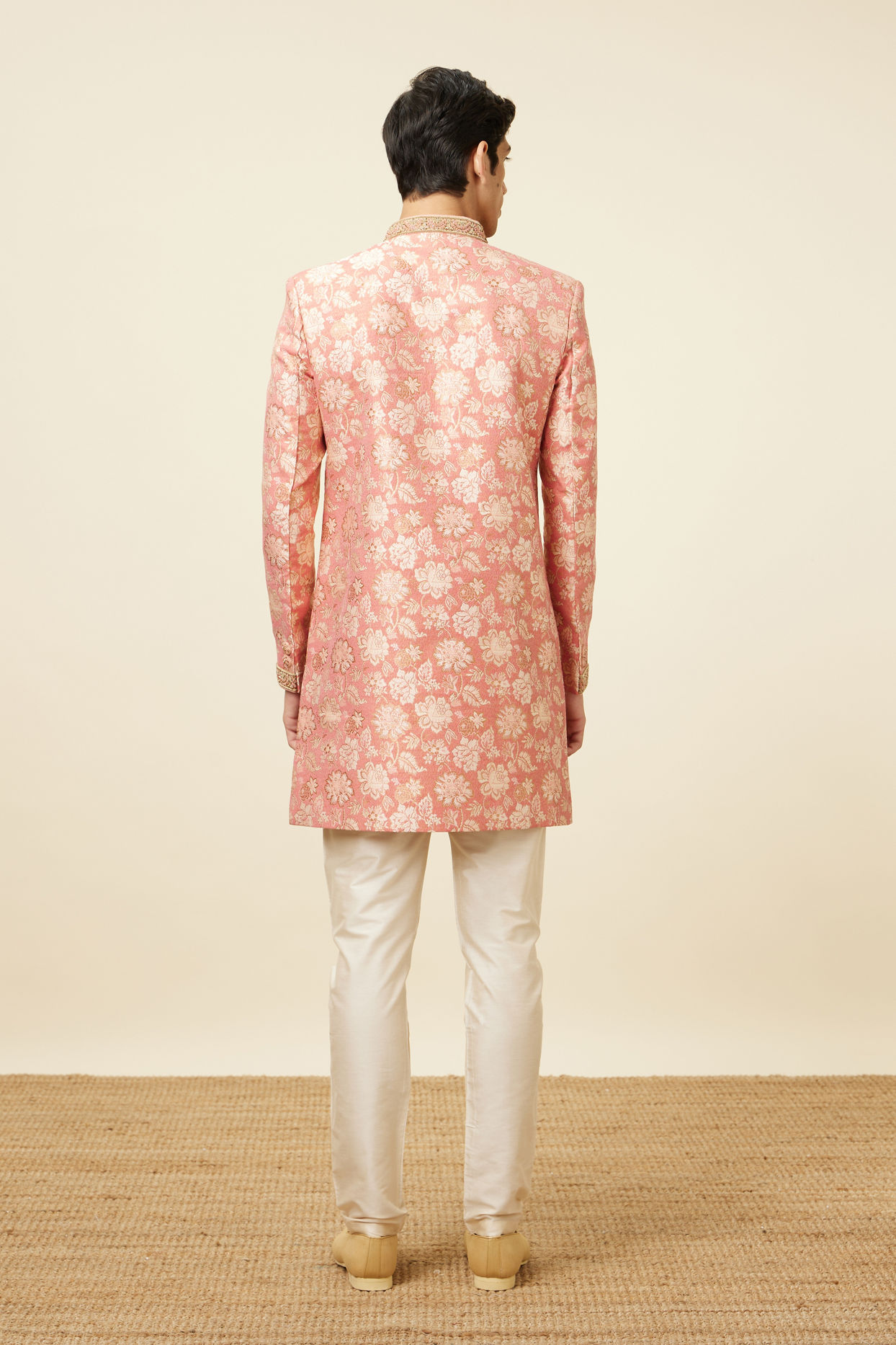 Manyavar Men Luxe Gajaree Indo Western