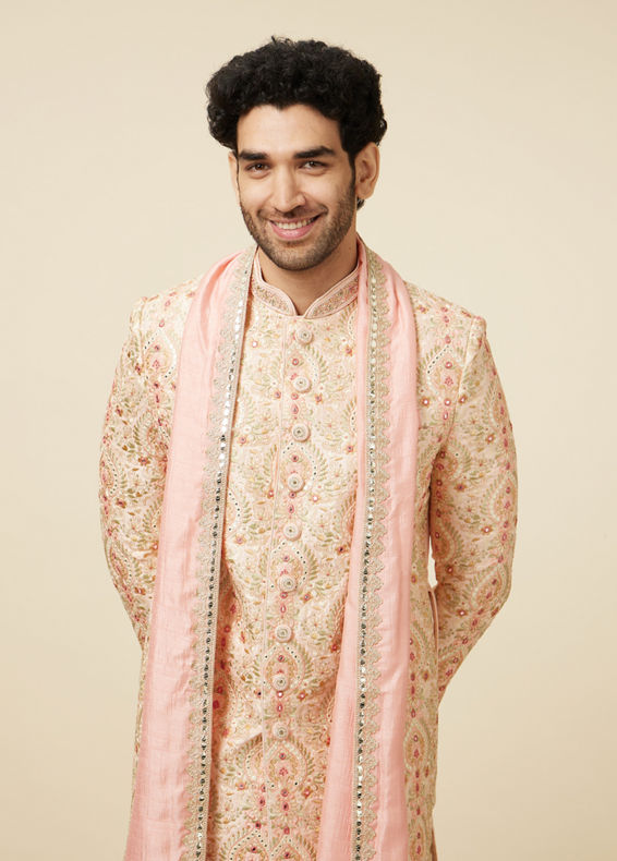 Manyavar Men Regal Rani Sherwani Set