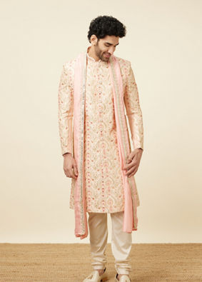 alt message - Manyavar Men Regal Rani Sherwani Set image number 2