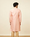 Manyavar Men Vibrant Rani Pink Kurta Pajama
