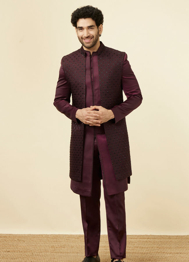 Indo western 2025 sherwani manyavar