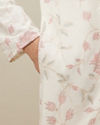 Light Pink and Cream Floral Embroidered Kurta Set image number 3
