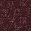 Windsor Wine Kurta Set with Ogee Floral Prints