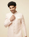Light Pink Achkan Style Indo Western image number 0