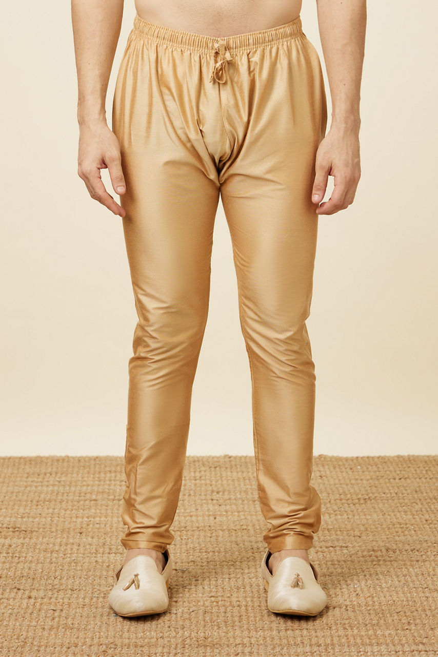 Manyavar Men Glacier Grey Buta Patterned Kurta Set