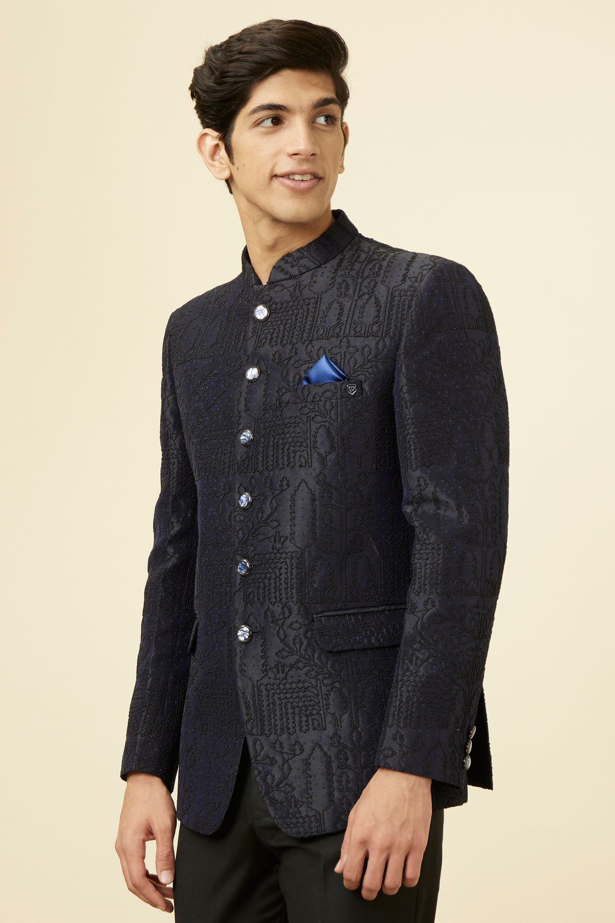 Manyavar jodhpuri blazer hotsell