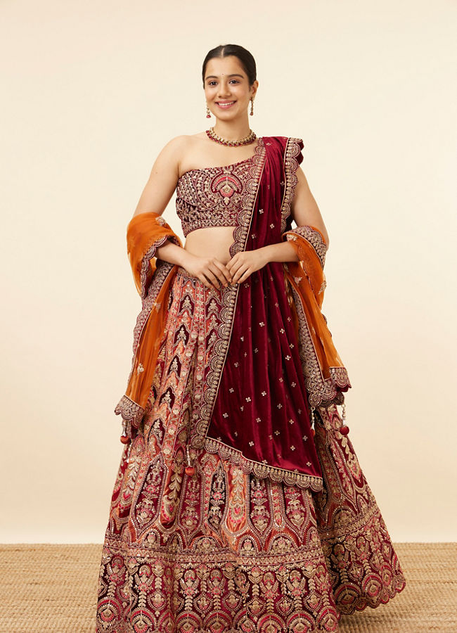 Manyavar mohey bridal outlet lehenga price