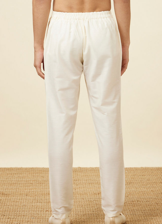 White deals pencil trousers