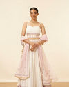 Rosewater Pink Sequined Lahenga