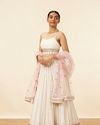 Mohey Women Rosewater Pink Sequined Lahenga