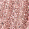 Purple Net Mirror Work Bridal Lehenga