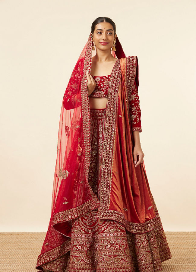 Designer Bridal Lehengas Buy Traditional Bridal Lehengas for Wedding in India Mohey