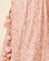 Light Pink- Grey Embroidered Lehenga image number 4