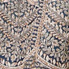 Grey Teal Blue Embellished Bridal Lehenga