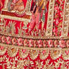 Red Embellished Bridal Lehenga