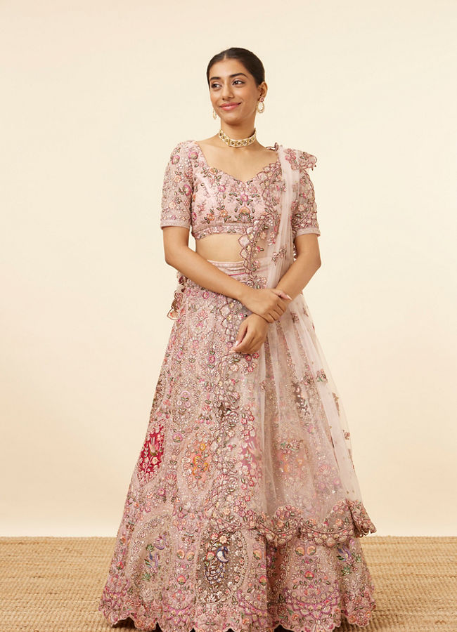 Pastel shop lehenga online