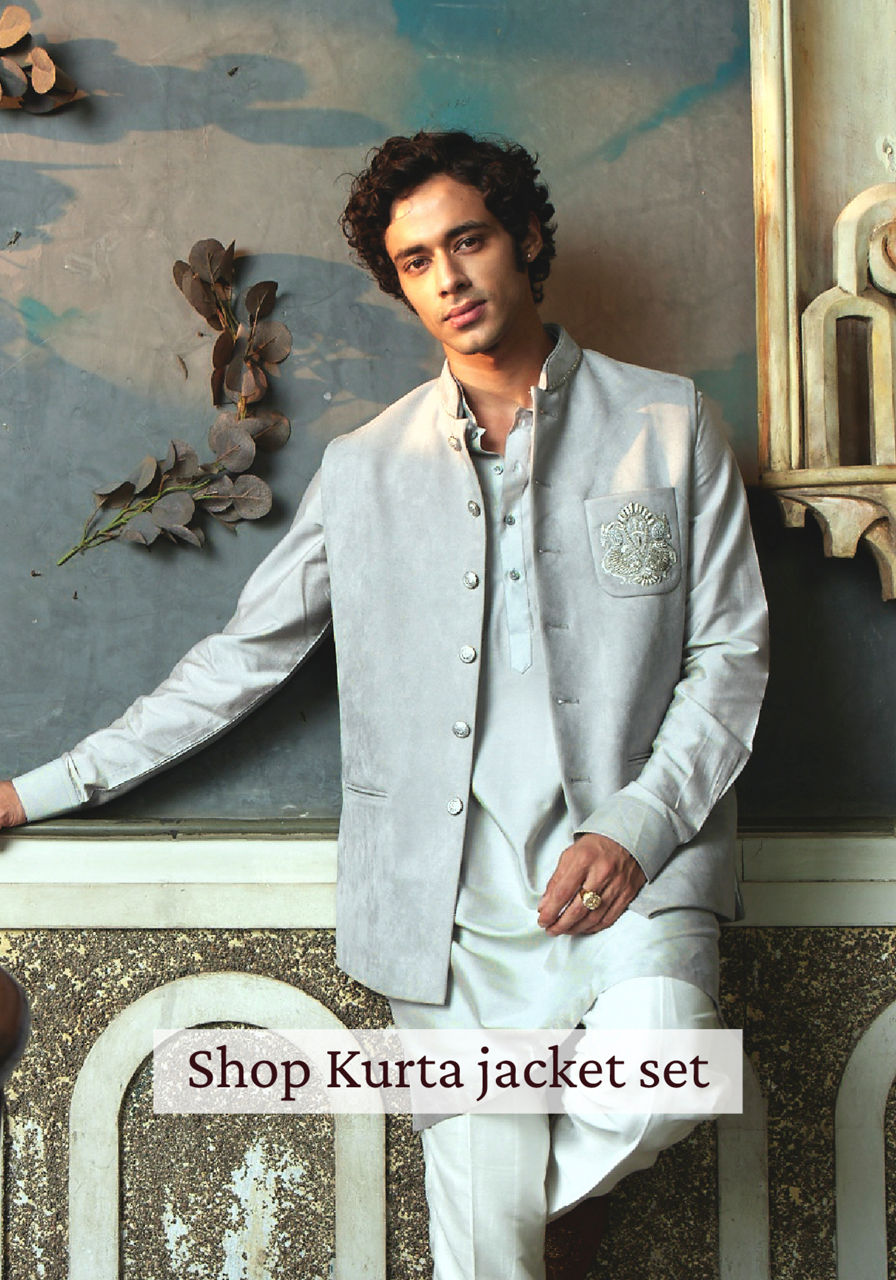 Kurta Jacket Set
