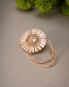 Manyavar Men Rose Gold Grandeur Brooch