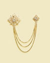 Manyavar Men Golden Celebration Brooch