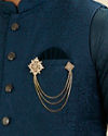 Manyavar Men Golden Celebration Brooch image number 0