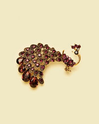 Manyavar Men Regal Brown Delight Brooch