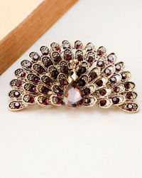 Manyavar Men Brown Splendour Brooch