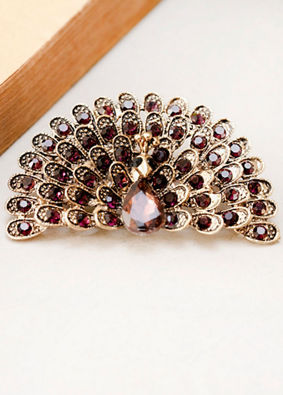 Manyavar Men Brown Splendour Brooch