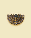 Manyavar Men Elegant Dark Blue Brooch