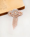 Manyavar Men Rose Gold Brooch
